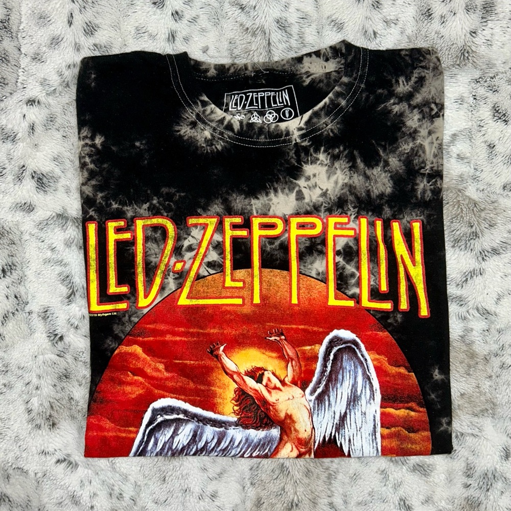 🆕 NWT Led Zeppelin | Licensed Graphic Band Tee | Tie Dye